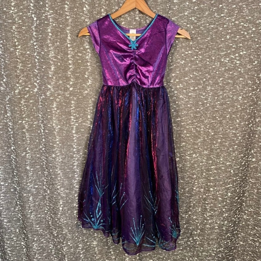 Little Adventures Ice Princess Costume Dress Up Purple Girl's Large 5-7Y